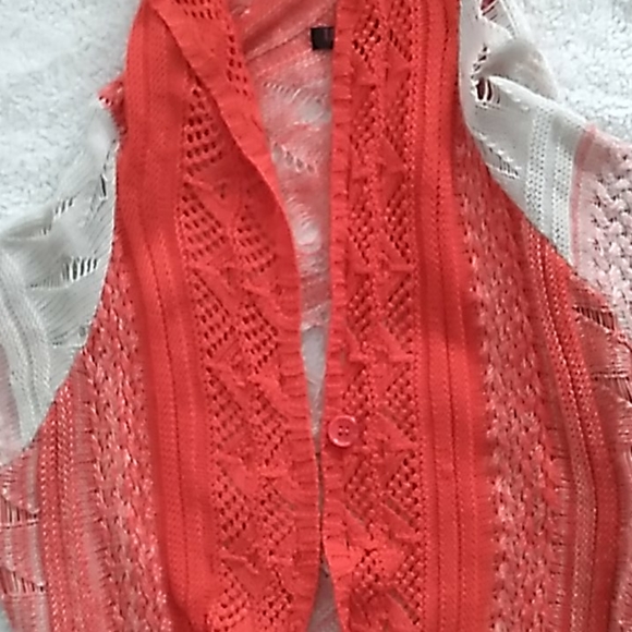 I.D.O. La Vie single button open boho cardigan - Picture 8 of 8